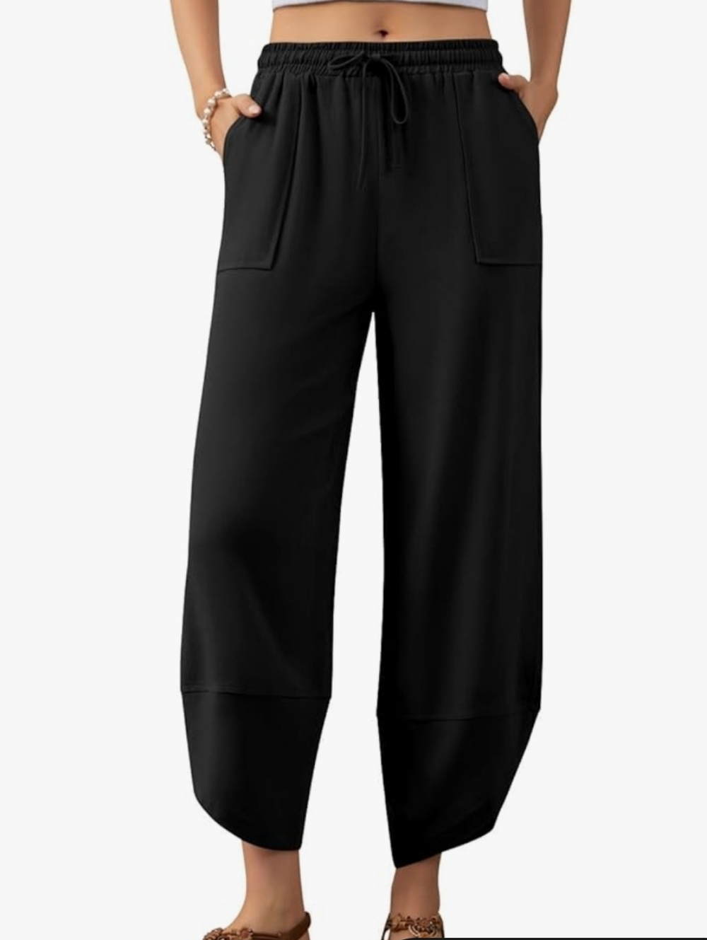 Linen Blend Lounge Pants